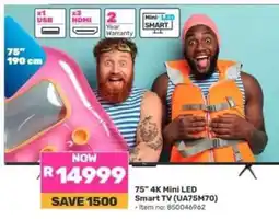 Game 75 4K Mini LED Smart TV (UA75M70) offer