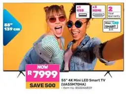 Game 55 4K Mini LED Smart TV (UA55M70HA) offer