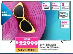 Game 85 4K Mini LED Smart TV (85M80H) offer