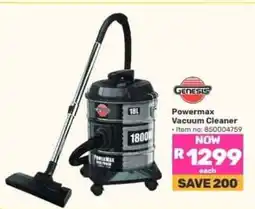 Game Genesis Powermax Vacuum Cleaner offer