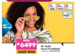 Game 55 QLED Smart TV (55Q6Q) offer