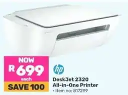 Game HP DeskJet 2320 All-In-One Printer offer