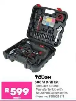 Game 500 W Drill Kit offer