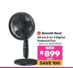 Game Bennett Read 36 cm 3-in-1 Digital Pedestal Fan offer