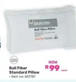 Game Ball Fiber Standard Pillow offer