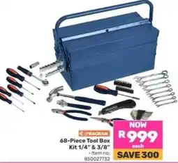 Game Fragram 68-Piece Tool Box Kit 1/4 & 3/8 offer