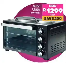 Game DEFY 2-Hotplate Mini Oven offer