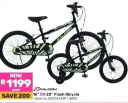 Game Raleigh 16 OR 20 Flash Bicycle offer