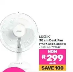 Game LÖGIK 30 cm Desk Fan offer