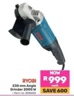 Game RYOBI 230 mm Angle Grinder 2000 W offer