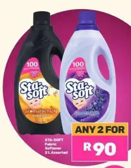 Game STA-SOFT Fabric Softener 2L Assorted offer