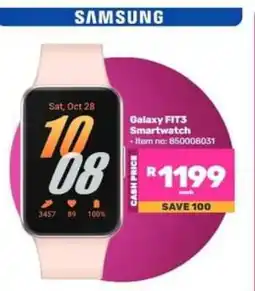 Game Galaxy Fit3 Smartwatch offer