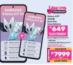Game Samsung Galaxy A37 5G offer