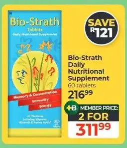 Dis-Chem Bio-Strath Daily Nutritional Supplement offer
