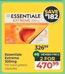 Dis-Chem Essentiale Extreme 300mg offer