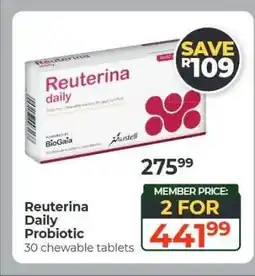 Dis-Chem Reuterina Daily Probiotic offer