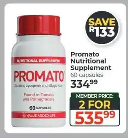 Dis-Chem Promato Nutritional Supplement offer