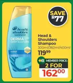 Dis-Chem HEAD & SHOULDERS Shampoo offer