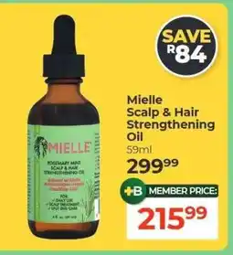 Dis-Chem Mielle Scalp & Hair Strengthening Oil offer