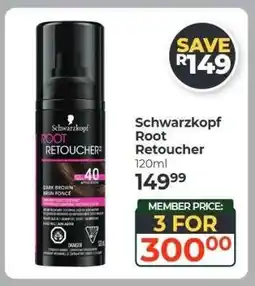 Dis-Chem Schwarzkopf Root Retoucher offer