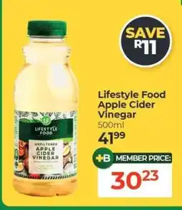 Dis-Chem Lifestyle Food Apple Cider Vinegar offer