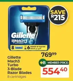 Dis-Chem Gillette Mach3 Turbo offer