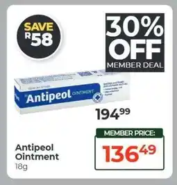 Dis-Chem Antipeol Ointment offer