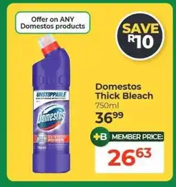 Dis-Chem Domestos Thick Bleach offer