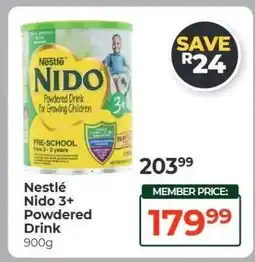 Dis-Chem Nestle Nido 3+ Powdered Drink offer