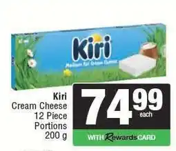 Spar Kiri Cream Cheese offer