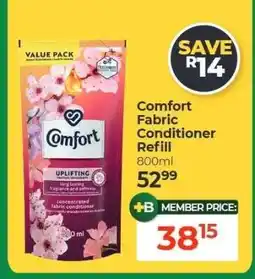 Dis-Chem Comfort Fabric Conditioner Refill offer