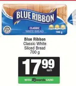 Spar Blue Ribbon Classic White Sliced Bread offer