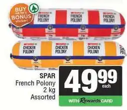 Spar SPAR French Polony offer