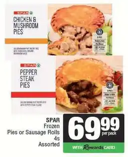 Spar SPAR Frozen Pies or Sausage Rolls offer