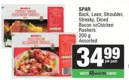 Spar SPAR Bacon or Chicken Rashers offer