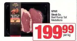 Spar Steak Co. Beef Rump Tail Medallions offer