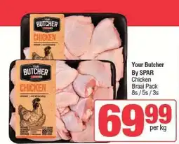 Spar Your Butcher By SPAR Chicken Braai Pack offer