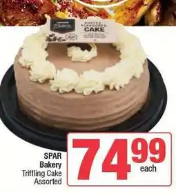 Spar SPAR Bakery Triffling Cake Assorted offer