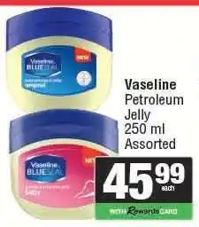 Spar VASELINE Petroleum Jelly offer