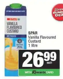 Spar SPAR Vanilla Flavoured Custard offer
