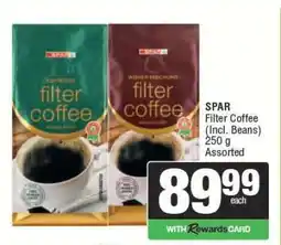 Spar SPAR Filter Coffee offer