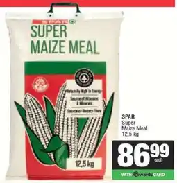 Spar SPAR Super Maize Meal 12.5 kg offer