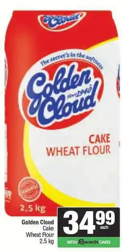 Spar GOLDEN CLOUD CAKE WHEAT FLOUR offer