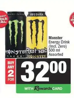 Spar MONSTER ENERGY DRINK offer
