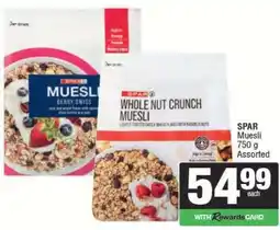 Spar SPAR Muesli offer