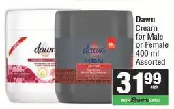 Spar Dawn Cream for Male or Female offer