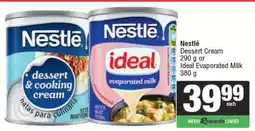 Spar Nestlé Dessert Cream or Ideal Evaporated Milk offer