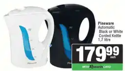 Spar Pineware Automatic Corded Kettle offer