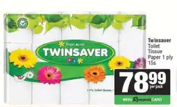 Spar Twinsaver Toilet Tissue offer