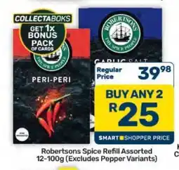 Pick n Pay Hypermarket Robertsons Spice Refill Assorted offer